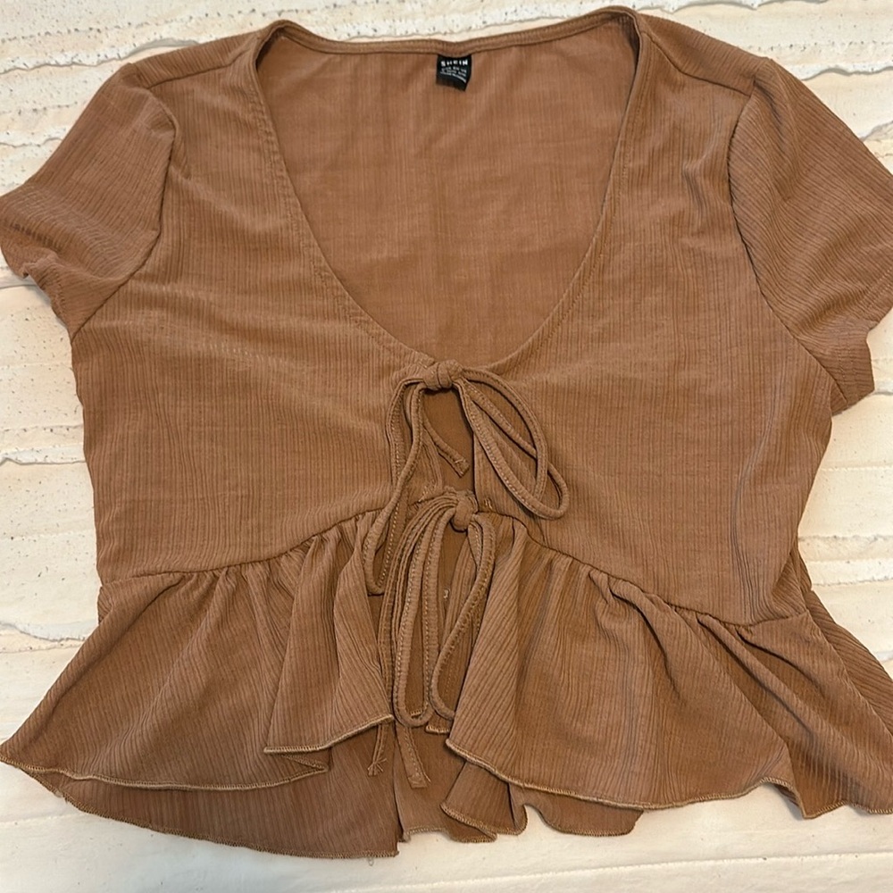Shein Tie Blouse